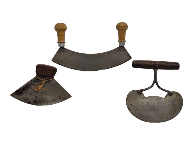 Mezzaluna, Ulu & T-Grip Knife