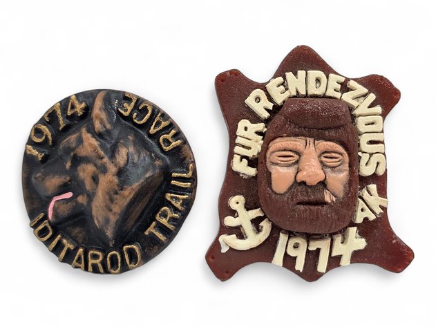 1974 Fur Rendezvous Pins