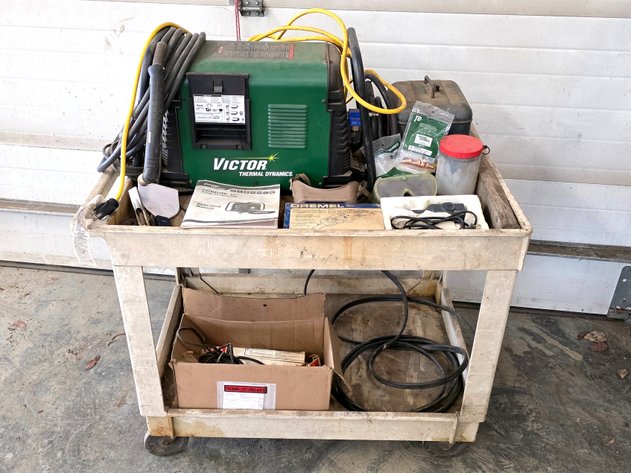 Victor Plasma Cutter, Montgomery Ward Arc Welder, Dremel Engraver & More
