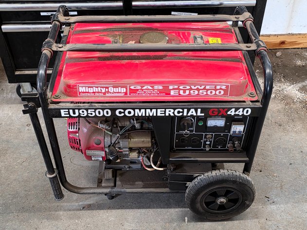 Mighty Quip Commercial Gas Generator