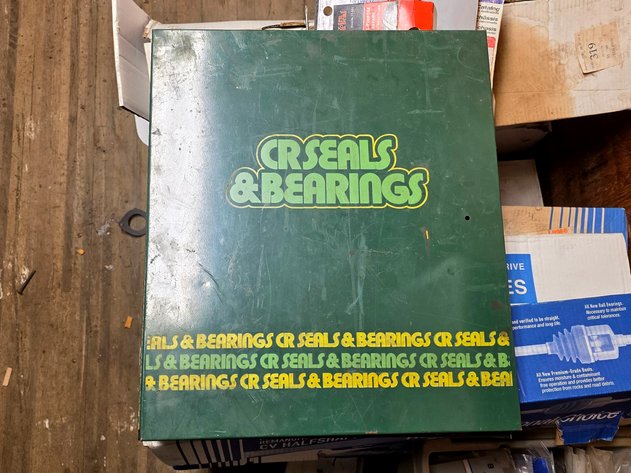 Chicago Rawhide Seals & Bearings Metal Cabinet