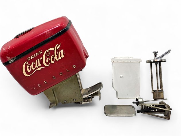 Dole Valve Company Coca-Cola Motor Boat Soda Dispenser