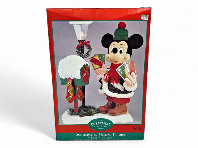 1995 Mickey Mouse Musical Figurine