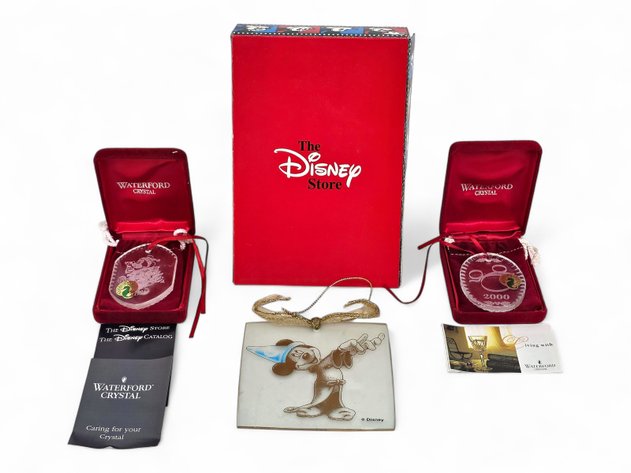 Waterford Crystal Disney Ornaments & Other
