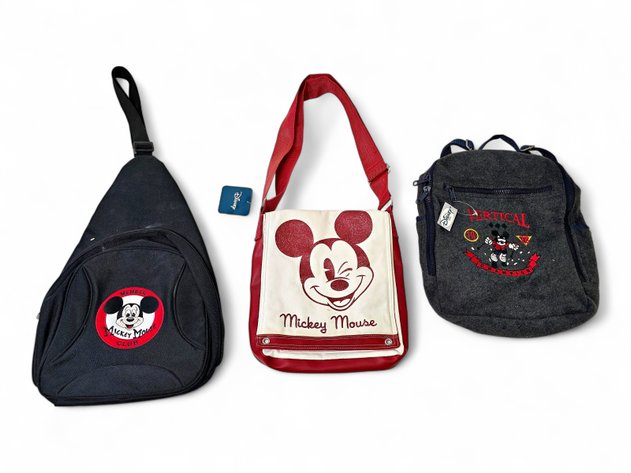 Mickey Mouse Backpacks & Messenger Bag