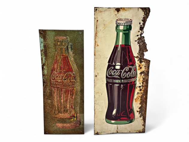 Metal Coca-Cola Signs