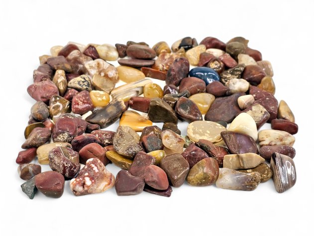 Red, Yellow, Cream & More Polished Minerals