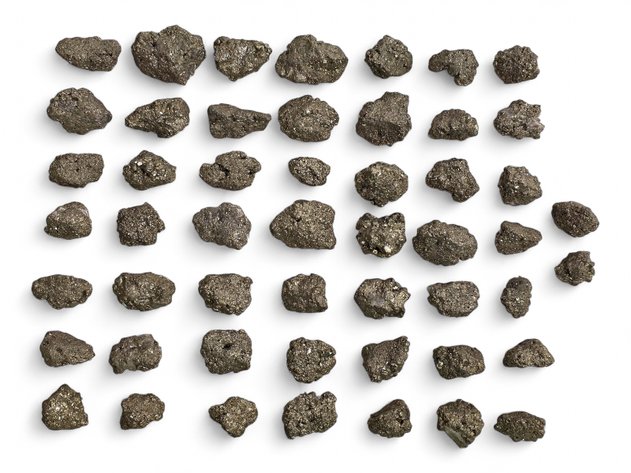 51x Pyrite Clusters