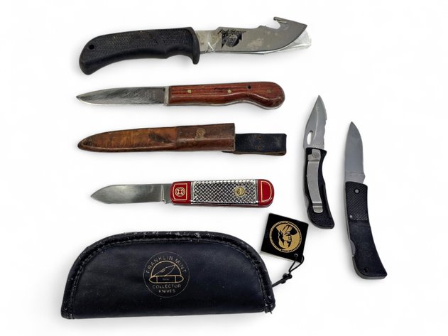 Franklin Mint, Outdoor Edge, Erik Anton Berg & Gerber Knives