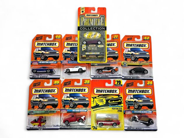 Matchbox Diecast Cars - Premiere Collection, Classic Decades & More