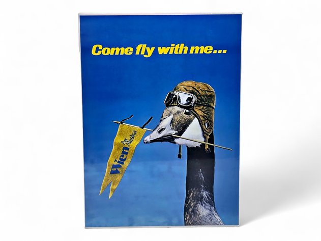 Wein Air Alaska Advertisement Poster