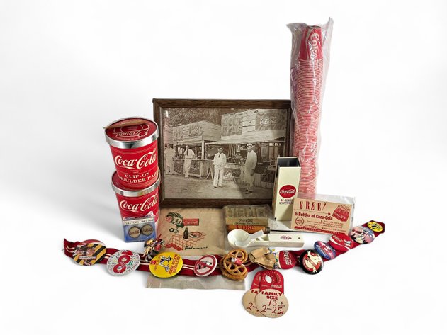 Coca-Cola Kitchenware, Photograph, Sash & More