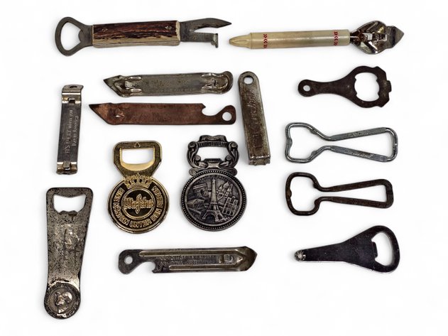 14x Bottle Openers - Lucky Lager, Pabst & More