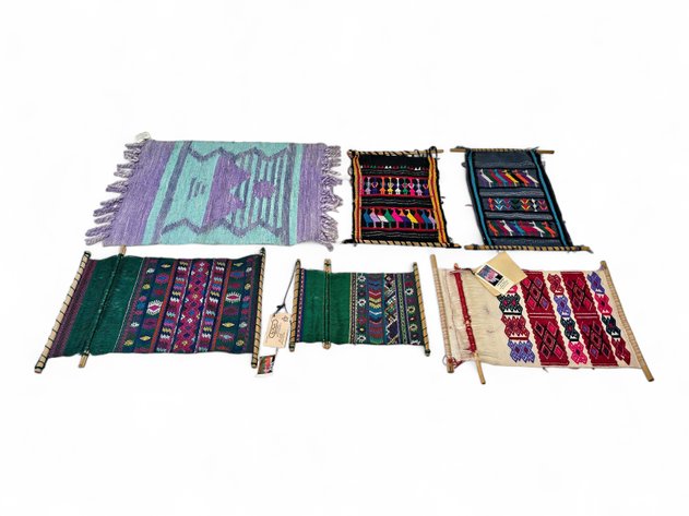 Hand & Loom Woven South American, Mexican Textiles