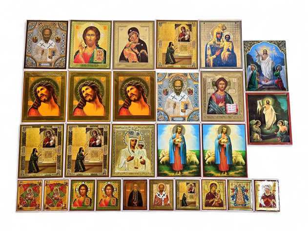 27x Sophrino Russian Orthodox Icons