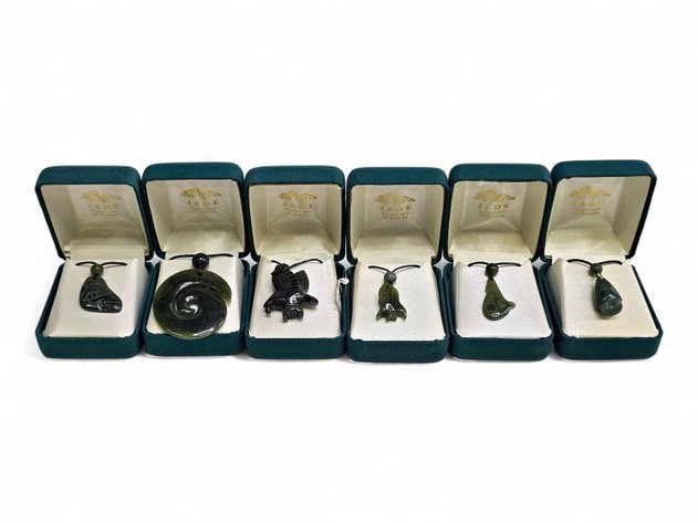 Genuine Jade of Alaska Pendants