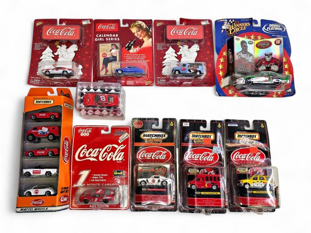 Coca-Cola Die-Cast Vehicles - Johnny Lightning, Winner's Circle & More