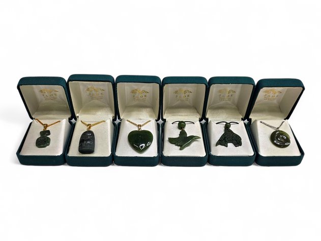 Genuine Jade of Alaska Pendants