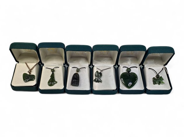Genuine Jade of Alaska Pendants