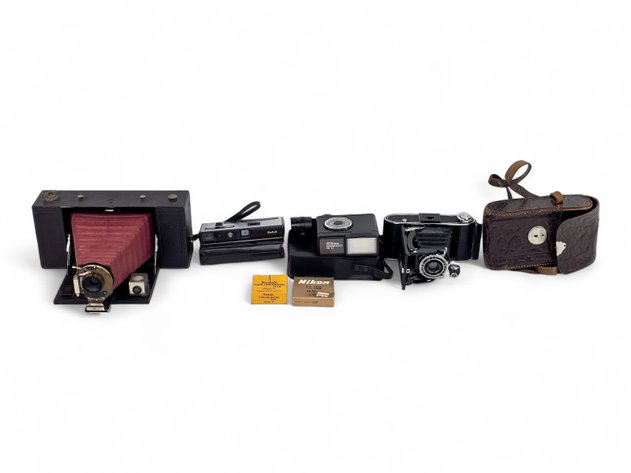 Cameras, Cases & Accessories - Kodak, Nikon, Agfa & Others