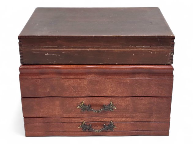 Reed & Barton Silverware Storage Chest & Case