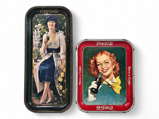 Vintage Coca-Cola Trays