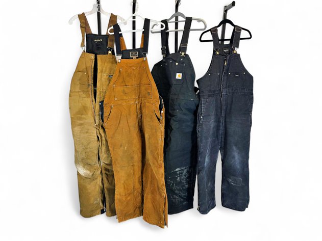 Carhartt, Walls & Northeast Outfitters Overalls