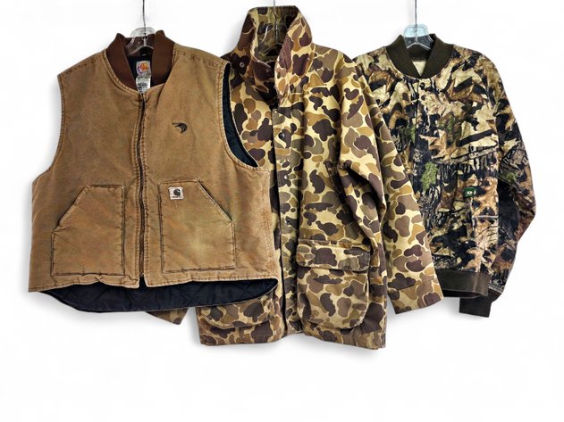 Carhartt Vest & Camouflage Jackets - Mossy Oak & Gamehide