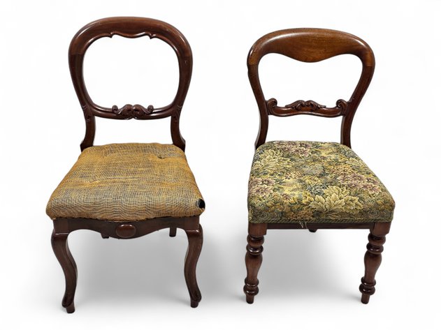 Balloon-Backed Dining Chairs