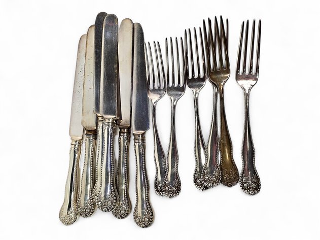 Sterling Silver Forks and Knives