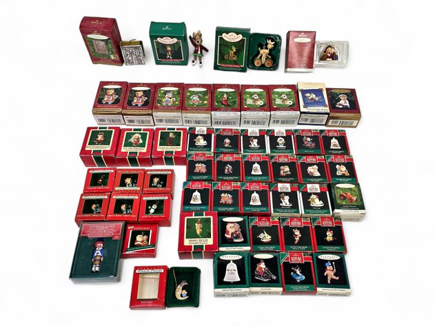 52x Christmas Tree Ornaments - Hallmark Keepsake & Others