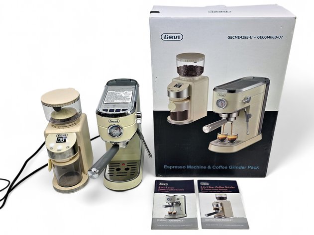 Gevi Espresso Machine & Coffee Grinder