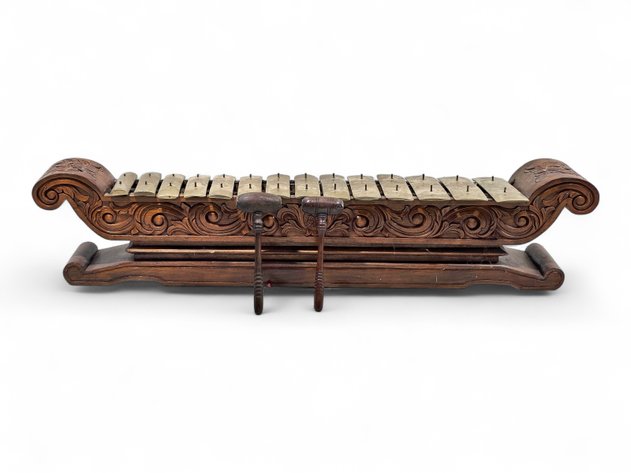 Indonesian Gamelan Saron Musical Instrument