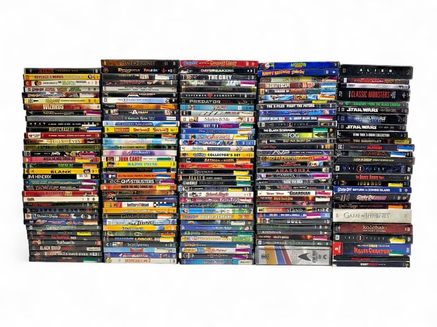 148x Blu-Rays & DVDs - The X Files, Star Wars, Scooby Doo & More