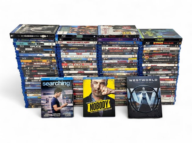 114x Blue-Ray DVDs - The Shallows, Tremors, Splice & More