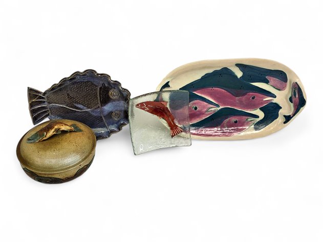 Fish-Themed Ceramics & Glassware