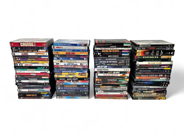 88x DVDs - Porky's, Bubba Ho-Tep, Raising Arizona & More
