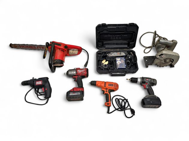 Power Tools - Homelite, Dremel, Milwaukee, Porter Cable & Others