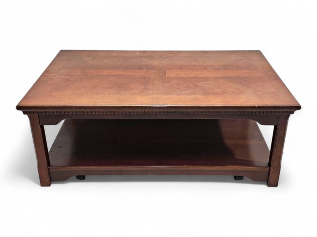 Veneer-Matched Coffee Table
