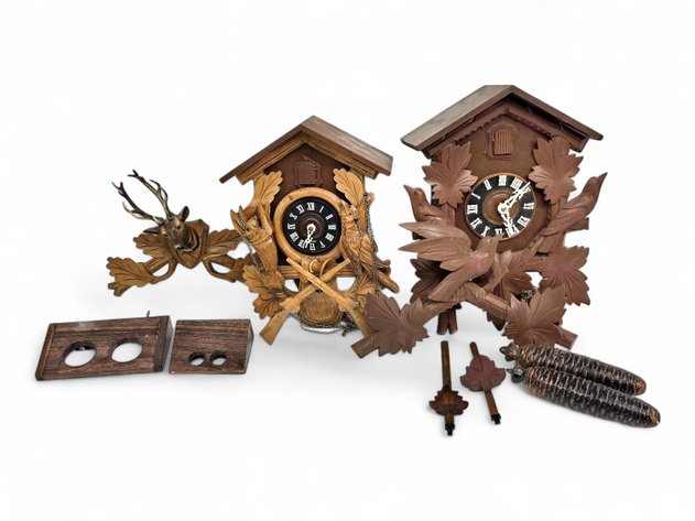 German Hunter Cuckoo Clocks