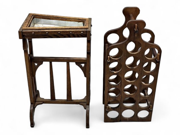 Wine Rack & Smoking Table