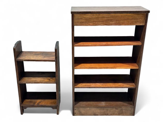 Wooden Bookshelves