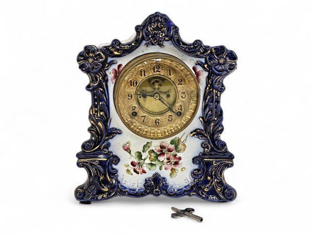 Porcelain Mantel Clock