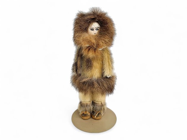 Seal Fur Doll w/ Stand