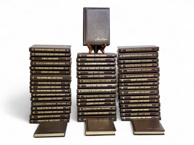 Louis L'Amour Western Fiction Hardcover Books
