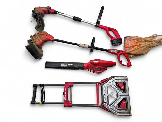 Craftsman, Milwaukee & Homelite Weed Wackers, Electric Blower & Hand Truck
