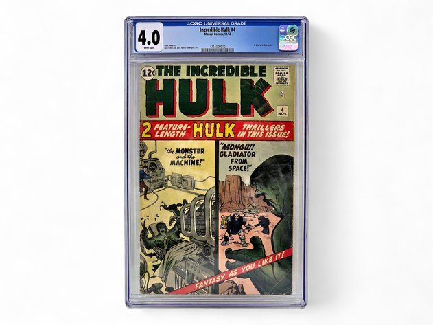 The Incredible Hulk #4 Comic Book - CGC 4.0