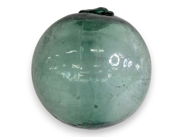 Green-Blue Glass Fishing Float