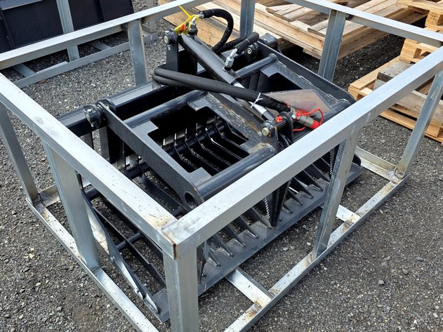 Mini Skid Steer Grapple Bucket - LandHonor - MRB-72-44W