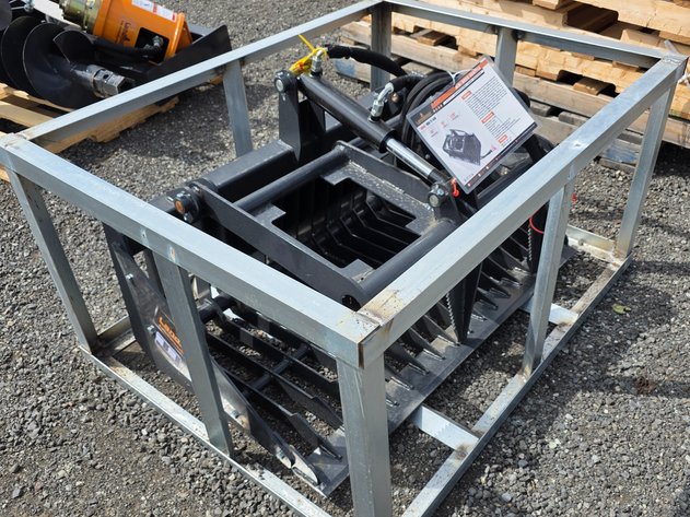 Mini Skid Steer Grapple Bucket - LandHonor - MRB-72-44W